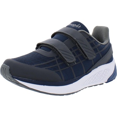 

Propet Womens One Twin Strap Athletic and Training Shoes 8 Medium (B,M) 8367, Gray/blue, One Twin Strap