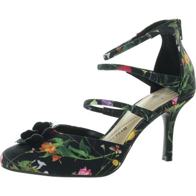 Impo Womens Tabara Black Slip On Zipper Strappy Sandals 9 Medium (B,M) BHFO 1493