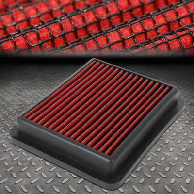 ДЛЯ 18-20 HONDA ACCORD 1.5 МОЮЩАЯСЯ И ПРОЧНАЯ ВСТАВНАЯ ПАНЕЛЬ ВПУСКА ВОЗДУШНОГО ФИЛЬТРА КРАСНОГО ЦВЕТА