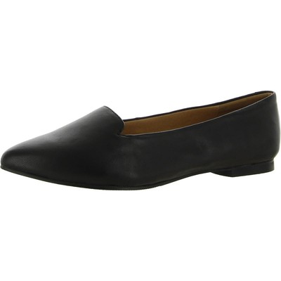

Женские черные кожаные лоферы Trotters Harlowe, ширина 8 (C,D,W) BHFO 9341, Черный, Harlowe