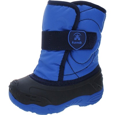 

Зимние и зимние сапоги Kamik Boys Snowbug 5, синие, 10, средний (D) для малышей BHFO 0932, Синий, Snowbug 5