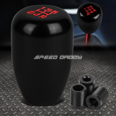 УНИВЕРСАЛЬНЫЙ 5-СТУПЕНЧАТЫЙ ПЕРЕКЛЮЧАТЕЛЬ ПЕРЕДАЧ M10 1.5 MT /РУЧНОЙ С КОРОТКИМ ХОДОМ, ЧЕРНАЯ / КРАСНАЯ РУЧКА + РЕВЕРС