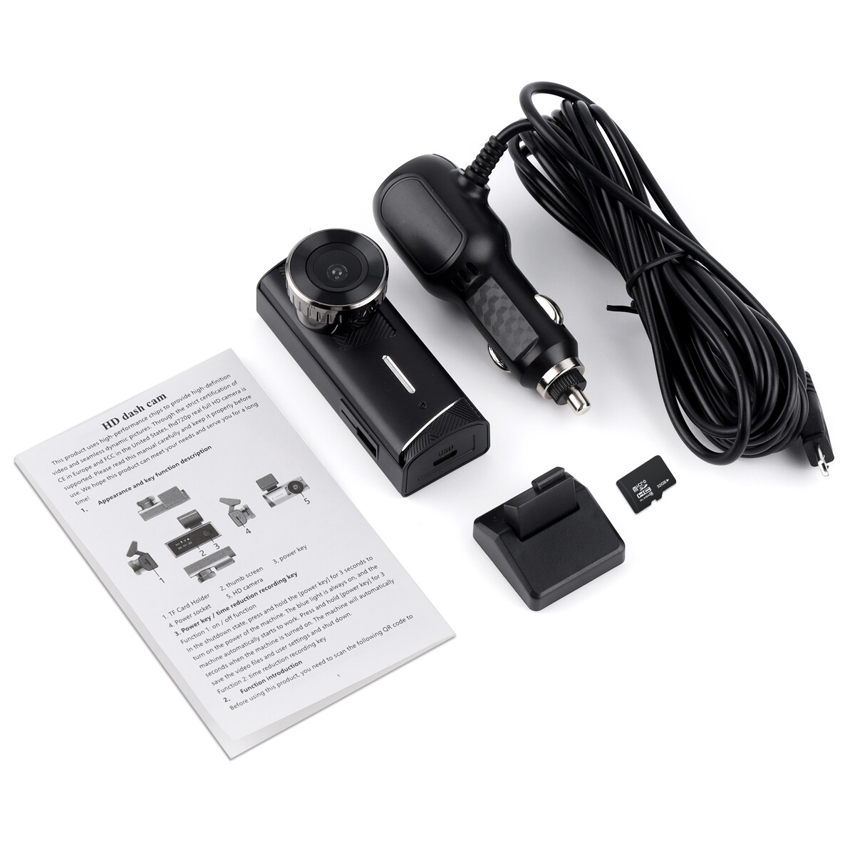NEW Mini Car HD WiFi Dash Cam Recorder Camera DVR Night Vision Hidden Camcorder