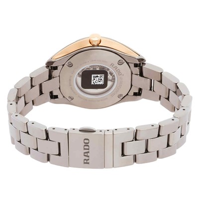Pre-owned Rado Hyperchrome Automatic Diamond Rose Gold Dial Ladies Watch R32043712