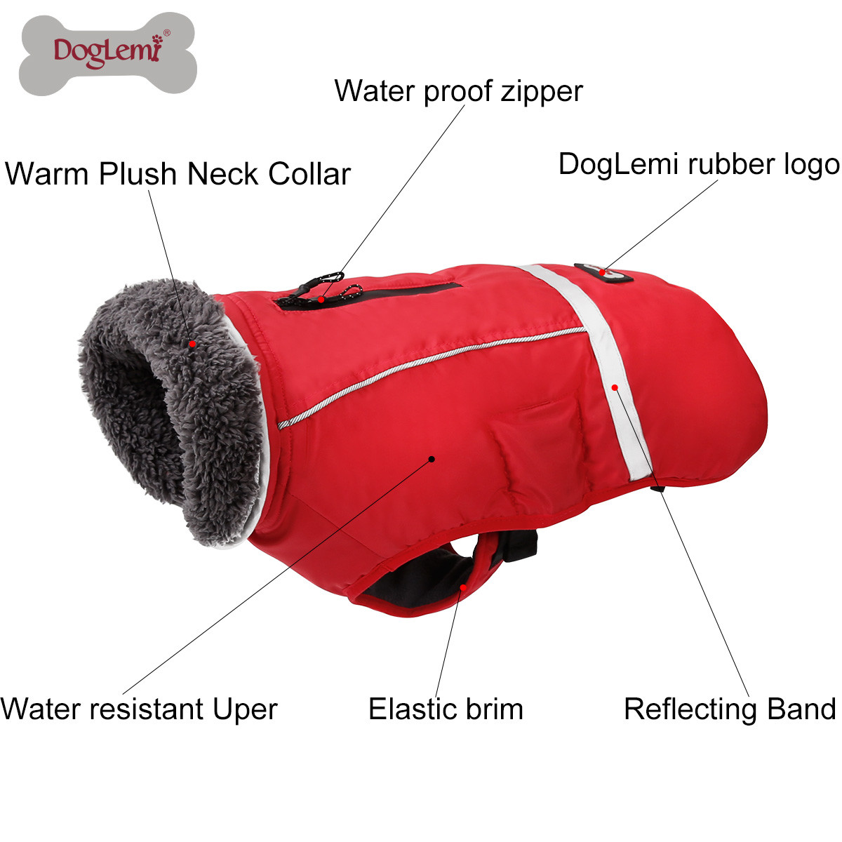 Dog Clothes Winter Waterproof Pet Dog Coat Jacket Fashion Vest Small Large Dog 4 Dog Clothes Winter Waterproof Pet Dog Coat Jacket Fashion Vest Small Large Dog 4