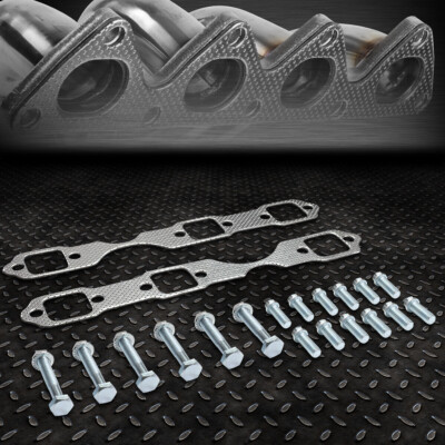 ДЛЯ 96-01 SONOMA S10 BLAZER JIMMY ПРОКЛАДКА КОЛЛЕКТОРА ВЫПУСКНОГО КОЛЛЕКТОРА ОБЪЕМОМ 4,3 л OHV + БОЛТЫ