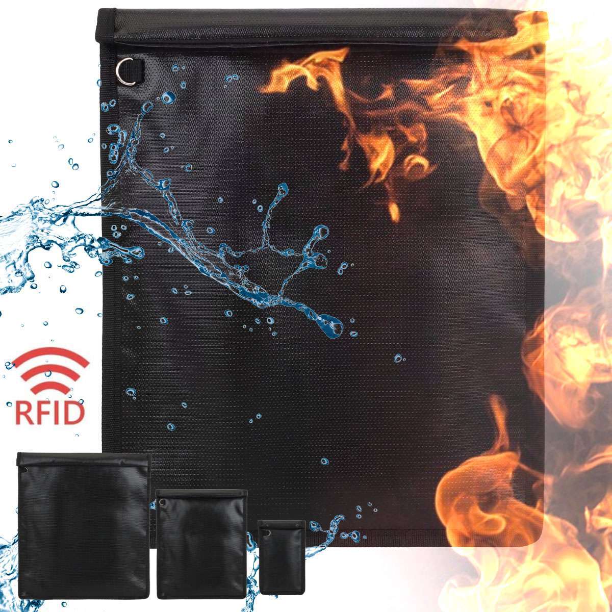 Faraday Bag RFID Signal Blocking Shielding Pouch Large Case iPad Phone 17inx15in