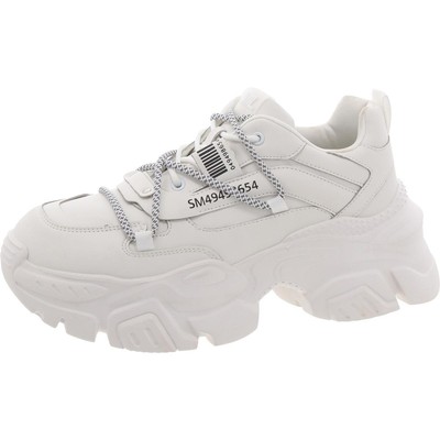 Повседневные и модные кроссовки Steve Madden Womens Troy White 11 Medium (B, M) 5879