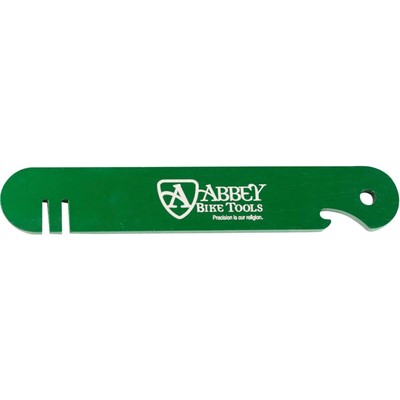 Abbey Bike Tools Stu Stick Rotor Truing Tool, зеленый, один размер