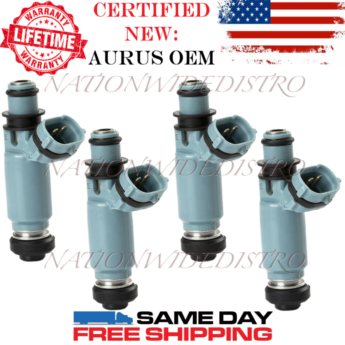 TEST REPORT 4x AURUS Fuel Injectors 195500-3920 for Subaru Impreza 2.0L H4
