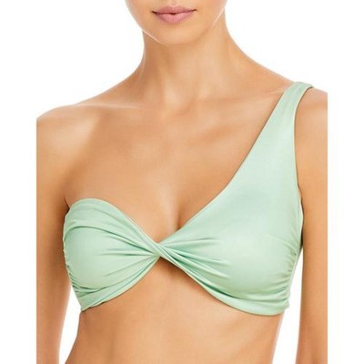 

Baobab Womens Ola Green Boning Купальник бикини на одно плечо  BHFO 1072, Green tea