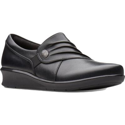 

Женские модные лоферы без шнуровки Clarks Hope Roxanne BHFO 3752, Черный, Hope Roxanne
