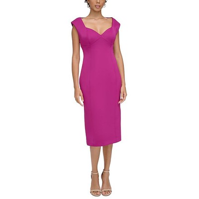 Женское фиолетовое платье-футляр Calvin Klein без рукавов со швами для ночного свидания 6 BHFO 1354