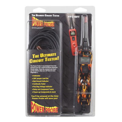 Power Probe PP3CSFIRE Power Probe III Circuit Tester, Fire, Clam Shell
