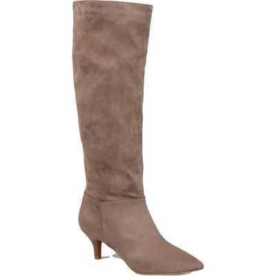 

Женские сапоги до колена Journee Collection Vellia Taupe 8,5 Medium (B,M) 4160