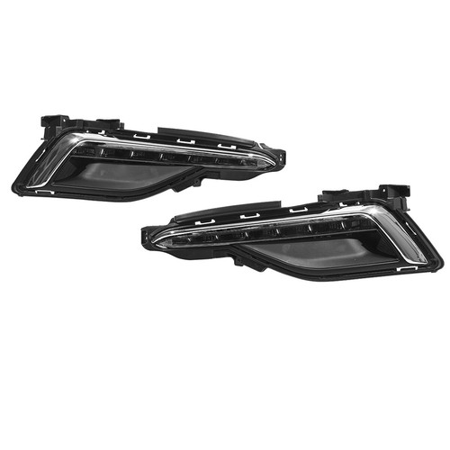 Fog Light Left & Right For 2015 2016 2017 Hyundai Sonata Front LED DRL Lamp