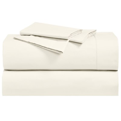 Split Top California (Flex Top Cal-King) Abripedic Percale Cool Crisp Sheets Set