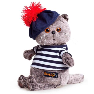 BUDI BASA 22-010 The Cat Basik Scottish Fold, Premium Designer Plush Toy, 8''