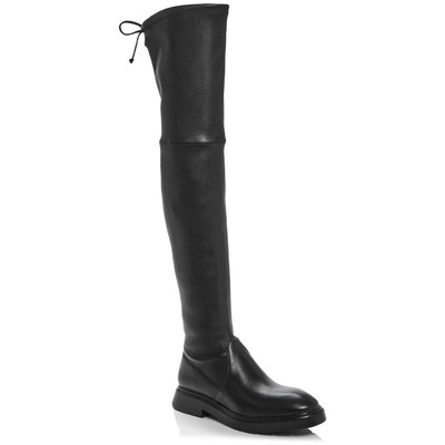 

Женские ботфорты Stuart Weitzman Mckenzee OTK 7.5 Medium (B,M) 6638, Черный, Mckenzee OTK