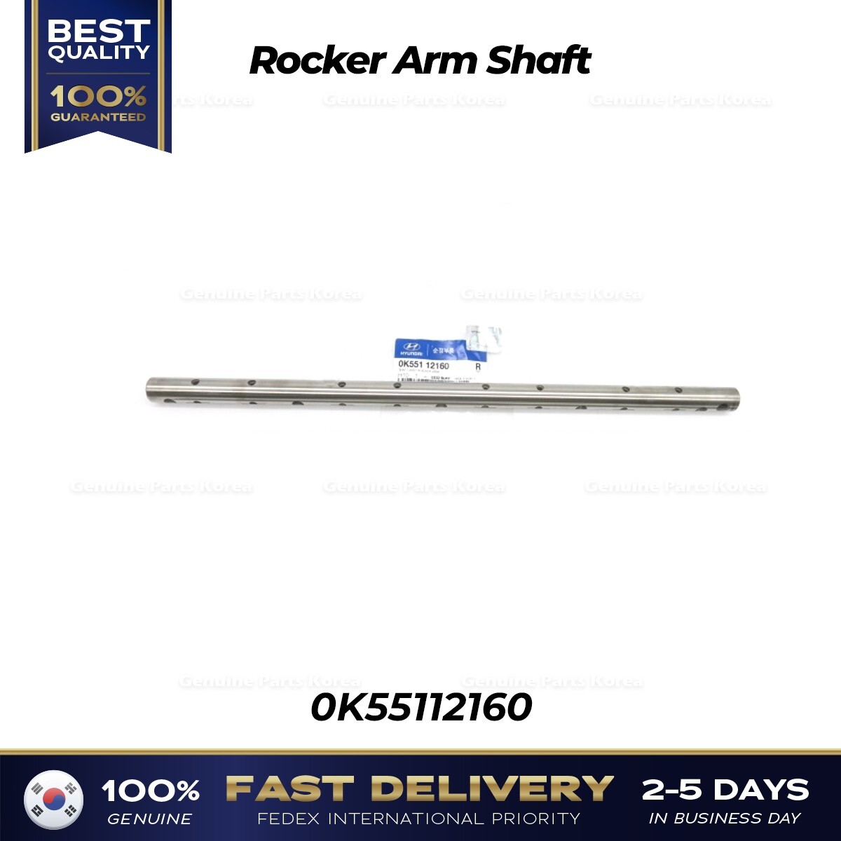 ⭐Genuine⭐ Rocker Arm Shaft 0K55112160 for Hyundai Terracan