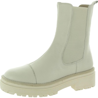 

Женские белые ботильоны Sam Edelman Wellington, обувь 8, средний (B,M) BHFO 9982, Ivory leather