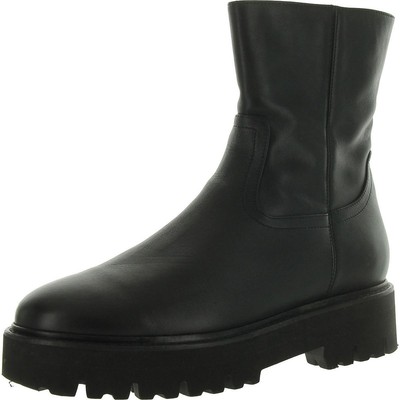 Женские сапоги до середины икры Aquatalia Sada Calf черного цвета на молнии 9 Medium (B,M) BHFO 6400