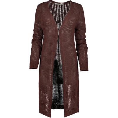 

Длинный многослойный свитер дастер с открытым передом для молодых женщин Bishop + Young, кардиган BHFO 4620