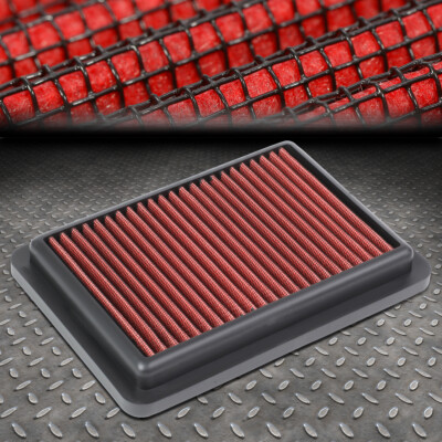 ДЛЯ 15-19 HONDA FIT 1,5-ЛИТРОВАЯ МНОГОРАЗОВАЯ И МОЮЩАЯСЯ ВСТАВНАЯ ПАНЕЛЬ ВПУСКА ВОЗДУШНОГО ФИЛЬТРА ОБЪЕМОМ 1,5 л КРАСНОГО ЦВЕТА