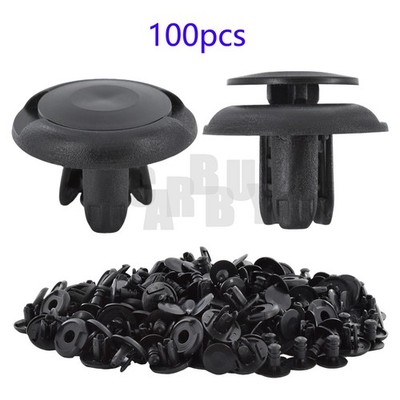 100pc крыло Splash Защита клипсы  7mm Hole Honda Odyssey Insight Ridgeline