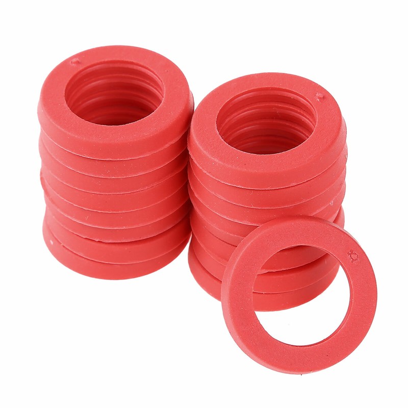 100 Rubber Gaskets Washers for Garden Hoses/Water Nozzles/Sprayers