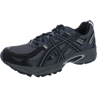 

Мужские кроссовки Asics черные для бега для тренажерного зала и фитнеса 10 Medium (D) BHFO 7014, Silver/onyx/black, T5N3Q