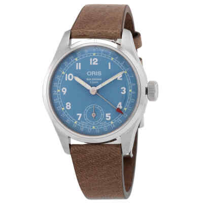 Pre-owned Oris Big Crown Automatic Blue Dial Men's Watch 01 473 7786 4065-07 5 19 22fc