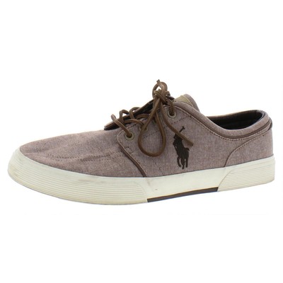 

Мужские кроссовки Polo Ralph Lauren Faxon Brown Fashion 11.5 Medium (D) BHFO 2105, Коричневый