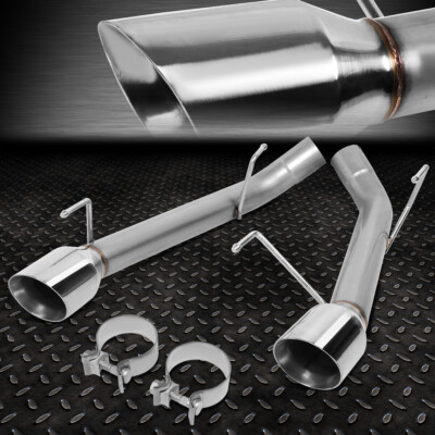 Для 05-10 Ford Mustang 4.6L 5.4 L Двойные 4-х осевые наконечники заднего глушителя выхлопных газов