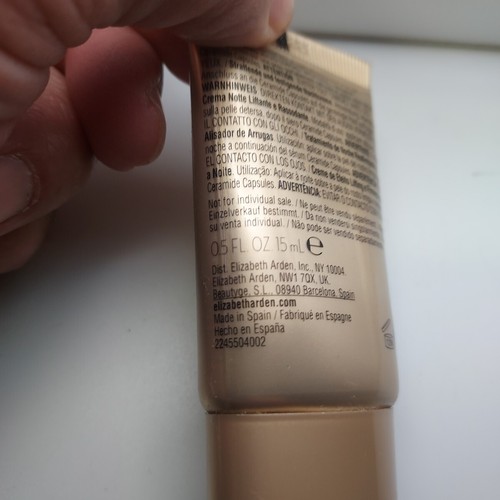 LOT OF 2 Elizabeth Arden Advanced Ceramide Lift and Firm Night Cream .5oz ea