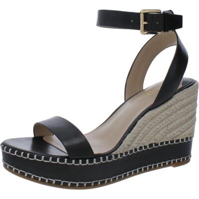 Lauren Ralph Lauren Женские кожаные босоножки на плоской подошве Hilarie BHFO 8857