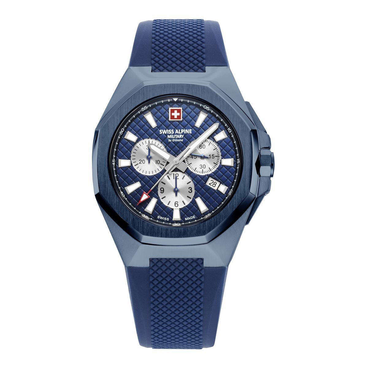 Swiss Alpine Military Men's Watch Chronograph Analog Quartz