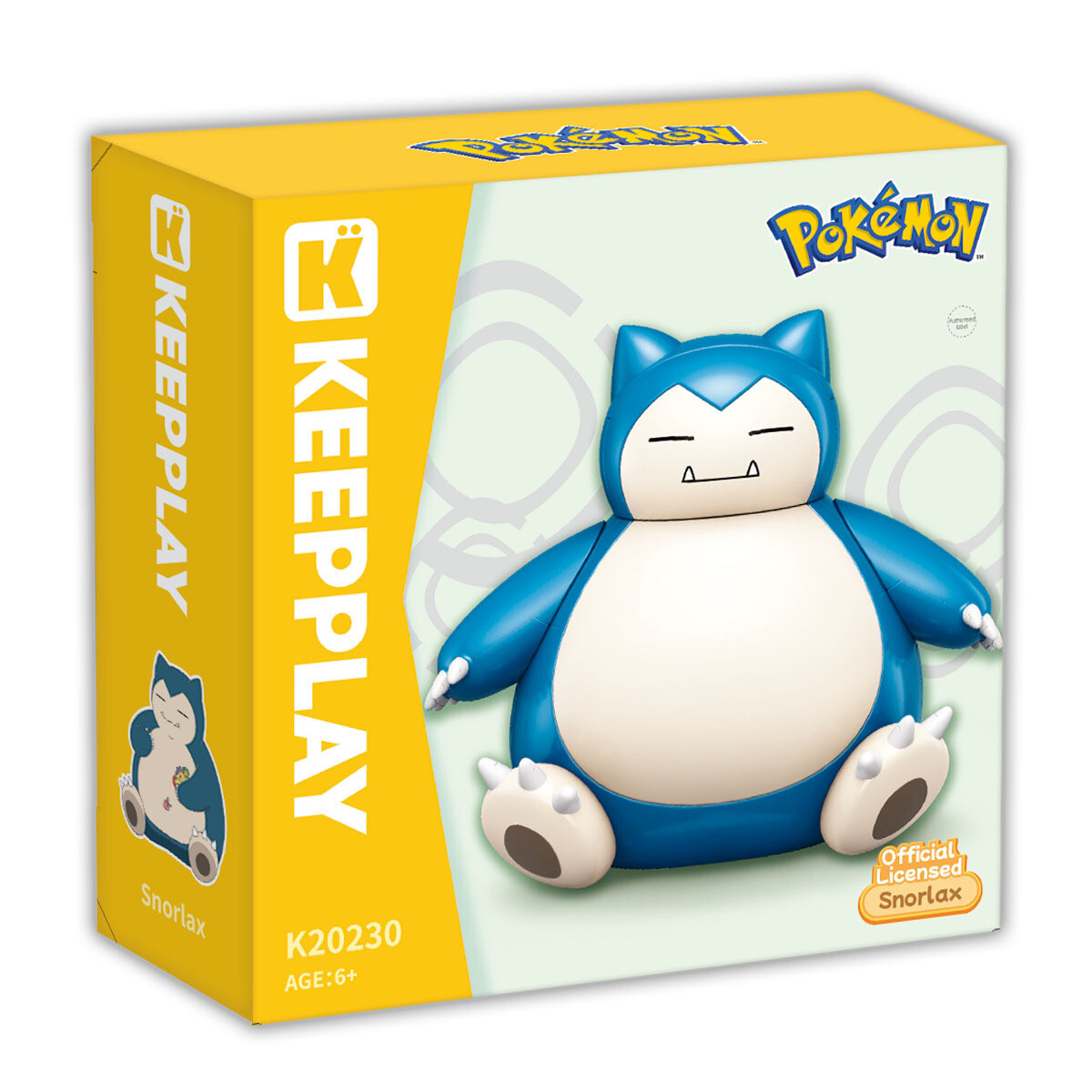 Authentic Official Licensed Qman Keeppley Pokemon Snorlax