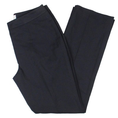 

Le Suit Женские черные классические брюки в тонкую полоску Брюки Petites  BHFO 9988, Black/blue