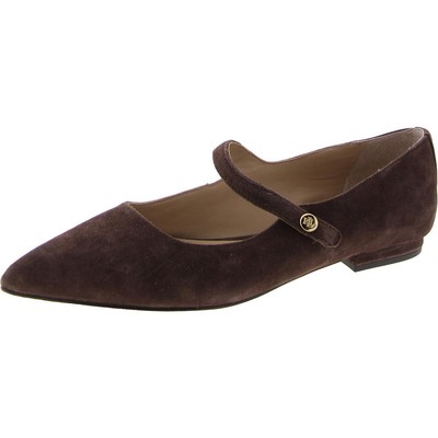 Женские туфли Lauren Ralph Lauren Londyn коричневого цвета на плоской подошве 6,5 см (B,M) BHFO 5136