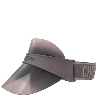 Pre-owned Dior Smoke Gradient Visor Ladies Sunglasses Club V1u 46ae Cd40041u 20b 00 In Gray