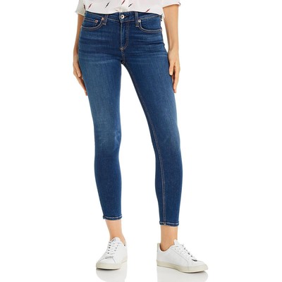 

Rag - Bone Женские синие джинсы-скинни Cate со средней посадкой до щиколотки 29 BHFO 4207, Синий, Cate Mid-Rise Skinny