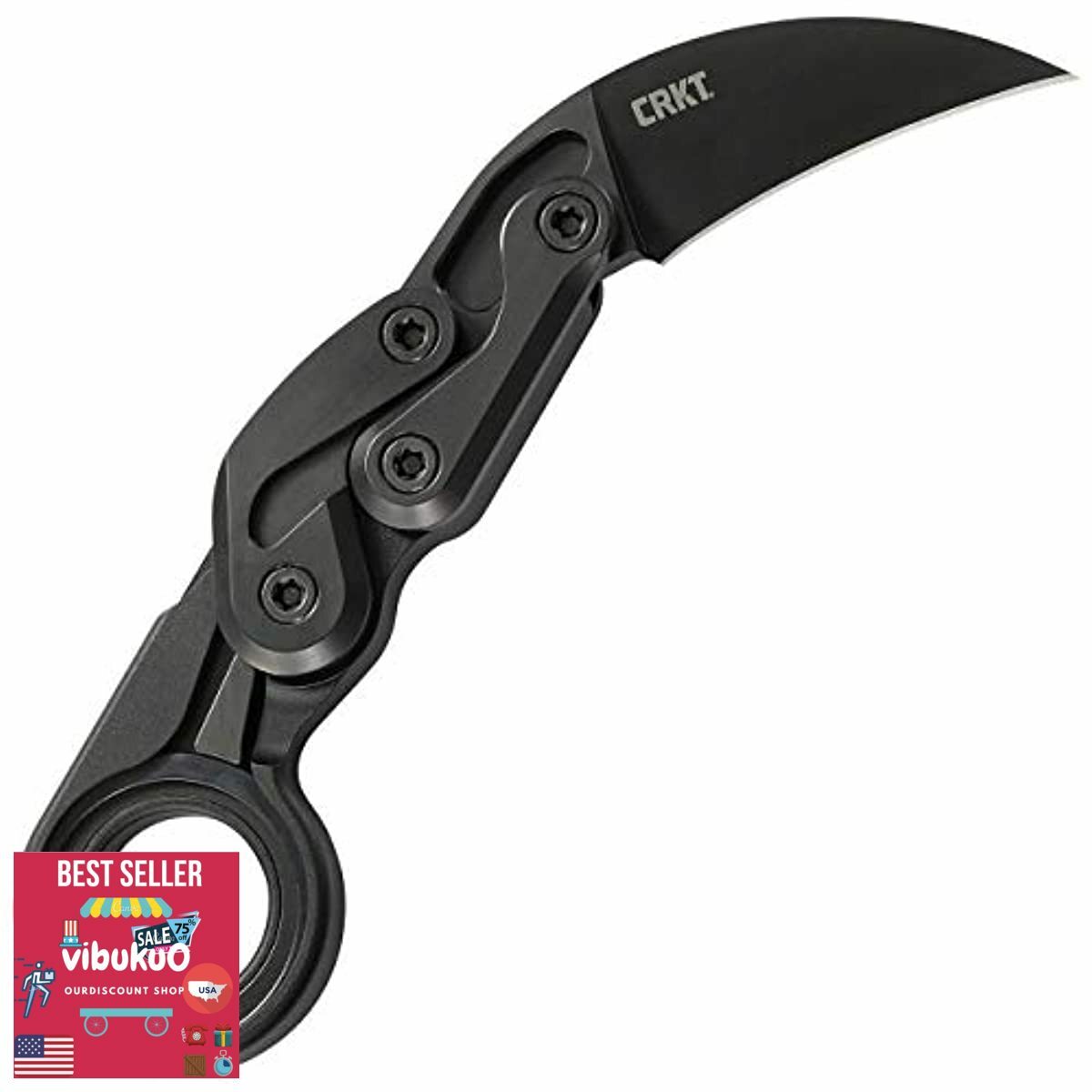 NEW Kinematic EDC Folding Pocket Knife+Morphing Karambit, D2 Blade