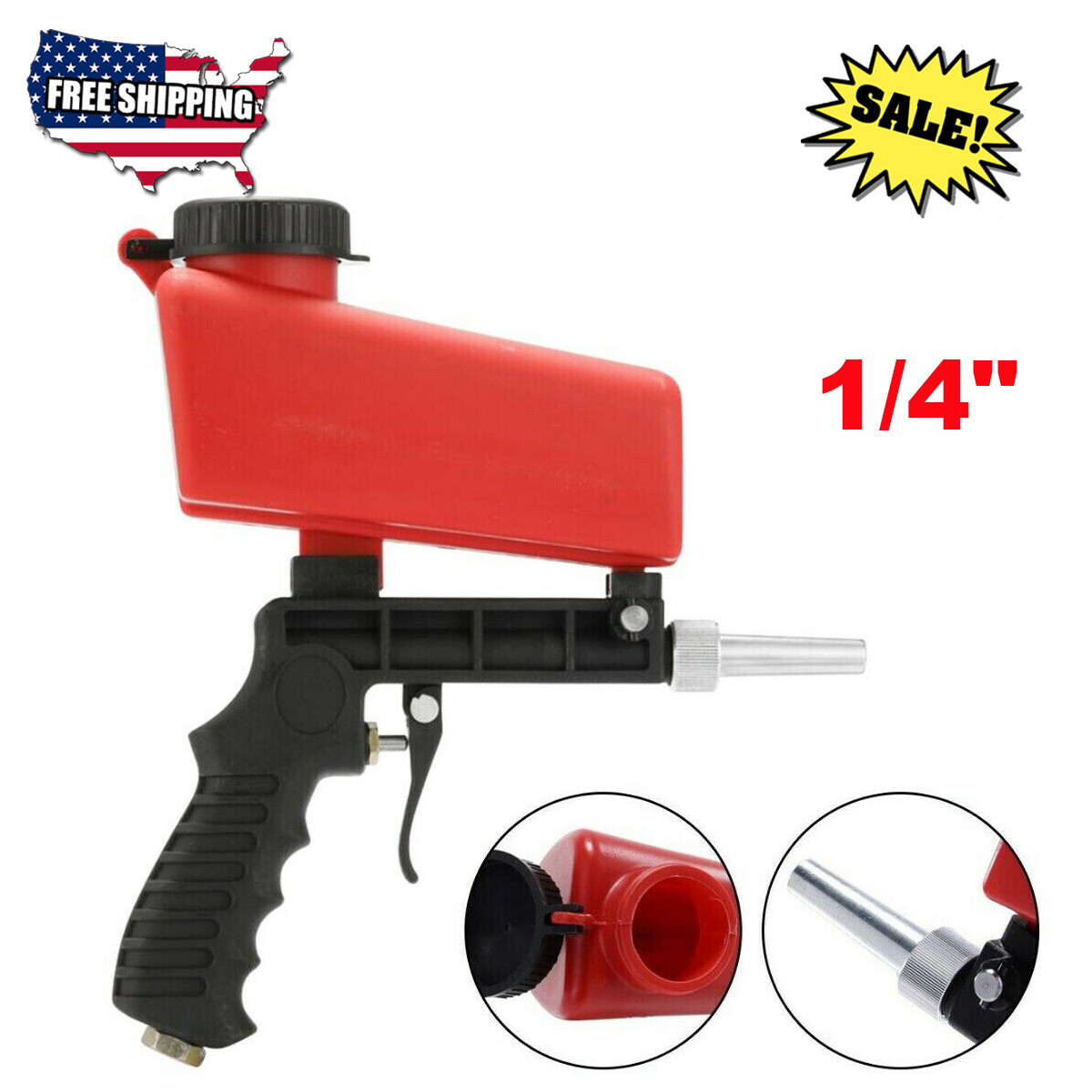 Speed Sand Gun Blaster Sandblasting