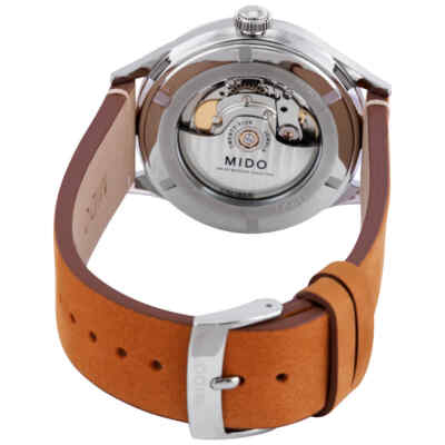 Pre-owned Mido Multifort Patrimony Automatic Blue Dial Men's Watch M040.407.16.040.00