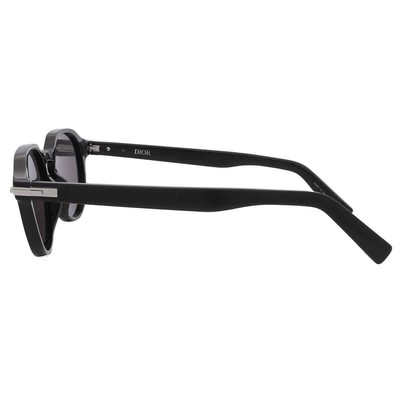 Pre-owned Dior Dark Grey Phantos Men's Sunglasses Blacksuit R2i 10a0 Dm40008i 01a 51 In Gray