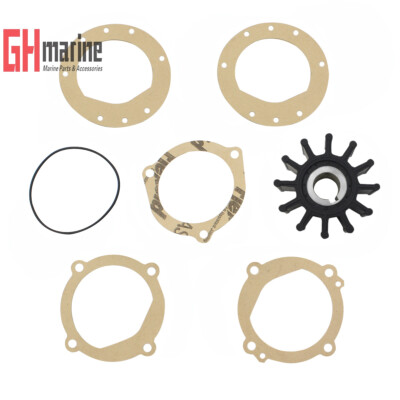 Onan Engine Flexible Raw Water Pump Impeller Kit 4Cyl Diesel Inboard Marine NEW