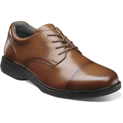

Мужские оксфорды Nunn Bush Kore Pro коричневые 9,5 очень широкие (EE) BHFO 4142, Cognac, Kore Pro