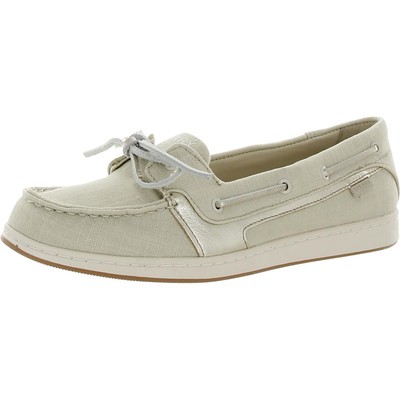 

Женские парусиновые топсайдеры Sperry Starfish белого цвета 9,5 средний (B,M) BHFO 8549, Off-white