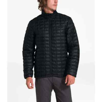 NORTH FACE~ Men's Matte Black Eco Thermoball Full Zip Puffer Jacket~ SZ XXL~NWT
